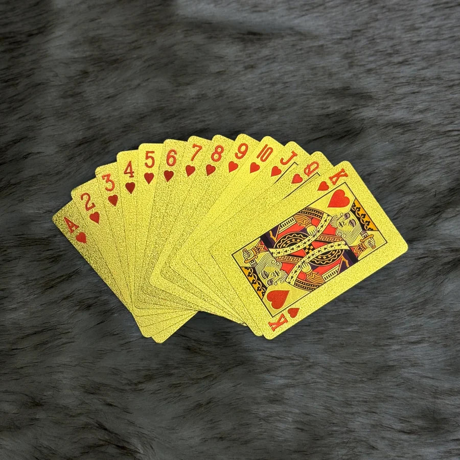 Playing Cards – Waterproof PVC, 54 Cards Set